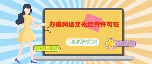 網絡文化經營許可業務類型及申請準備條件詳解